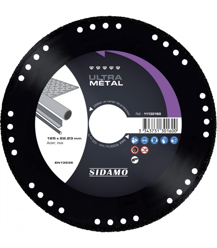 Disque diamant ULTRA METAL 125MM